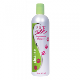 Pet Silk Bright White Shampoo 473мл