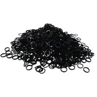 Латексные резиночки Show Tech черные , 100 шт 8мм (размер М)